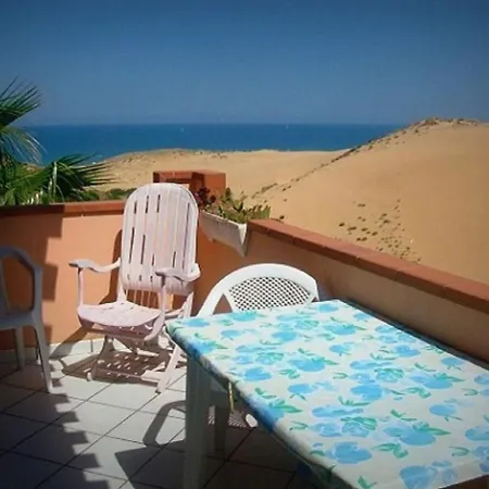 Azzurra - Dunes, Relax And Sea View Panoramic Terrace - 500 Mt Far From The - Full Comfort For Memorable Holidays In Sardinia - Italy