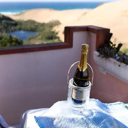 Azzurra - Dunes, Relax And Sea View Panoramic Terrace - 500 Mt Far From The - Full Comfort For Memorable Holidays In Sardinia - Italy *